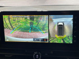 【アラウンドビューモニター】専用のカメラにより、上から見下ろしたような視点で360度クルマの周囲を確認することができます☆死角部分も確認しやすく、狭い場所での切り返しや駐車もスムーズに行えます。