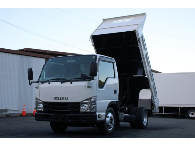 いすゞ エルフ ダンプ 2t 全低床 の中古車詳細 (22,000km, ホワイト