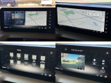 NissanConnectインフォテイメントシステム(12.3インチ)。Google搭載でナビはもちろん3Dビュー機能付アラウンドビューモニター、USB・HDMI接続、AppleCarPlay・AndroidAuto機能つき。前後ドラレコ内蔵。