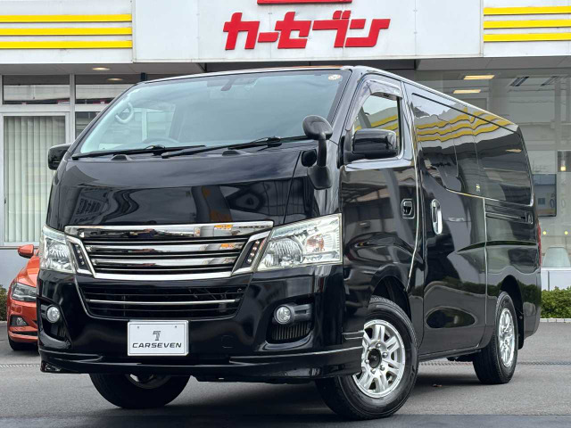 日産 NV350キャラバン 2.5 ライダー プレミアムGX ロング ブラック