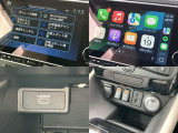 NissanConnectの設定や確認、充電スポットの確認、AppleCarPlay・AndroidAutoも使える便利なナビゲーションシステムです。HDMI接続対応です。BOSEサウンドシステム搭載してます。
