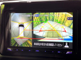 【アラウンドビューモニター】専用のカメラにより、上から見下ろしたような視点で360度クルマの周囲を確認することができます☆死角部分も確認しやすく、狭い場所での切り返しや駐車もスムーズに行えます。