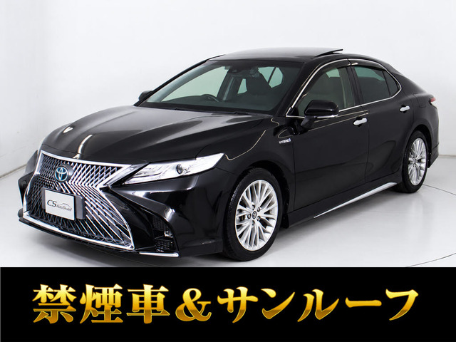 カムリ 2.5 G サンルーフ HUD BSM レーダーC プリクラッシュ 禁煙