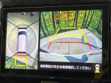 【パノラマモニター】専用のカメラにより、上から見下ろしたような視点で360度クルマの周囲を確認することができます☆死角部分も確認しやすく、狭い場所での切り返しや駐車もスムーズに行えます。