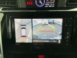 全方位カメラ付きで駐車時も安心!