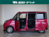 両側パワースライドドア付きだから、狭い駐車スペースなどでの 乗り降りラクラク!小さなお子さまのいるご家庭には嬉しい装備。