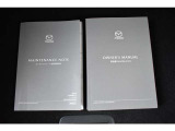 車両取扱説明書&メンテナンスノートが完備されています。