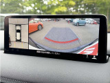 【パノラミックビューモニター】装備で空の上から見下ろすような視点で駐車が可能です☆前後左右の状況を把握出来るので安心感が違いますね(^^♪
