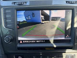 バックカメラの映像です。駐車時の後方確認が楽にできます。
