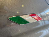 イタリアンブランドらしさをさりげなくアピールするフェンダーバッヂ。細部までこだわりを感じられる装備です。