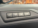 【運転席ポジションメモリー付パワーシート】ワンタッチで記憶させていたシートの前後・リクライニングはもちろん、シートリフターも備えます☆快適なドライブをお楽しみ下さい♪