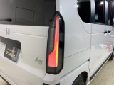 視認性がいいテールランプ。後続車にも存在をアピール。