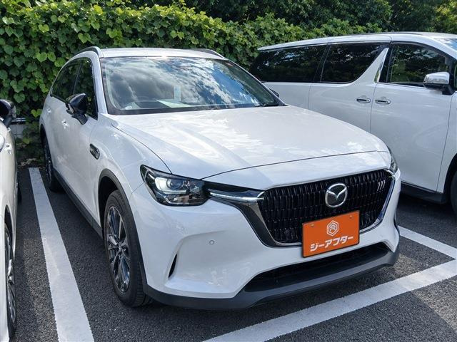 CX-80 3.3 XD ドライブ エディション ディーゼル 禁煙車 純正12.3型ナビ 黒革シート