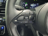 ステアリングスイッチ装備!運転しながら手元でオーディオの操作などができます。