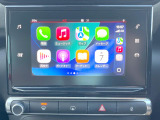 ●Apple Car Play:スマホとの有線接続で、ナビ・オーディオ再生などスマホのアプリ機能が画面でも使える便利機能です!