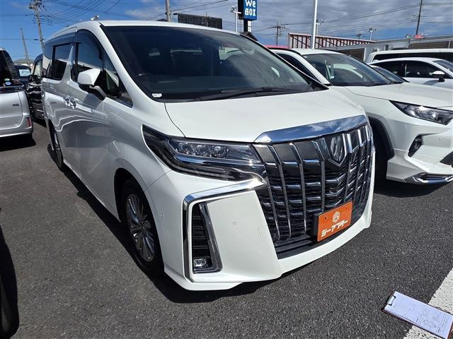 アルファード 2.5 S Cパッケージ 禁煙車 純正9インチナビ フルセグTV