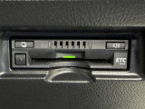 ETC車載器付きです。高速道路の料金所もスムーズに通過できます。