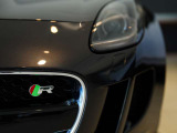 フロント中央の巨大なグリルは、550馬力のV8スーパーチャージャーに大量の空気を送り込むためのもの。ハイパフォーマンスを無言で主張する、Fタイプの「顔の主役」です。