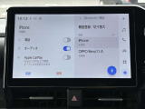 アップルカープレイへも簡単に接続できます^^