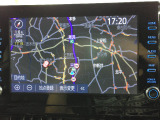 ナビゲーション装備。多彩な機能で快適ドライブをアシスト。オーディオ機能も充実していますね。