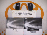 スマートキー付。取扱説明書とメンテナンスノートもあります☆品質評価シート付いてます!トヨタ認定中古車ライト!!