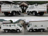 エルフ  平ボディ 3t パワーゲート