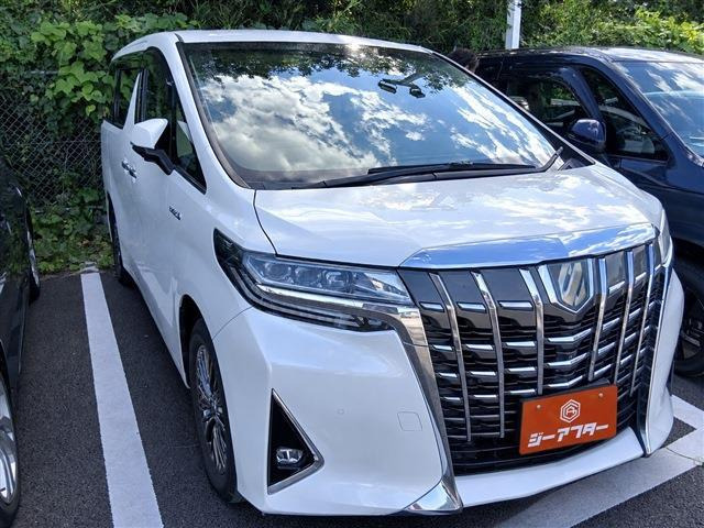 アルファード ハイブリッド 2.5 エグゼクティブ ラウンジ E-Four 4WD 禁煙車 純正ナ...