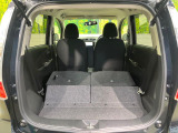 普段のお買い物や通勤、送迎等に十分な荷室スペースを確保しております。セカンドシートを倒すと、大きな荷物の積載も可能です♪