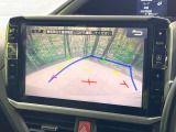 【バックカメラ】駐車時に後方がリアルタイム映像で確認できます。大型商業施設や立体駐車場での駐車時や、夜間のバック時に大活躍!運転スキルに関わらず、今や必須となった装備のひとつです!