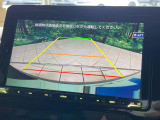 【バックカメラ】駐車時に後方がリアルタイム映像で確認できます。大型商業施設や立体駐車場での駐車時や、夜間のバック時に大活躍!運転スキルに関わらず、今や必須となった装備のひとつです!