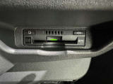 ETC車載器付きです。高速道路の料金所もスムーズに通過できます。