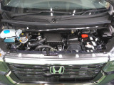 自慢のエンジンはパワードbyHONDAです。精度とバランスにこだわって、低回転からスムースなパワーを発揮します。