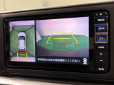 前後左右4つのカメラを連携させるパノラマカメラによりバードヴューでサポート♪ 狭い駐車場での車庫入れも安心です。