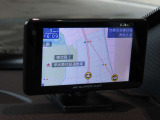 社外レーダー探知機が装備されています!