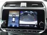 アラウンドビュー☆空から見下ろすような視点で、スムーズな駐車と安全確認をサポート!運転の心強い味方になってくれます♪