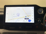 メモリーナビを装備。タッチパネル式で使いやすく、お出かけもラクラクです。
