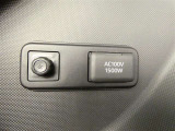 【アクセサリーコンセント(AC100V・1500W)】・・・AC100Vで最大消費電力1500W以下の電気製品を使用できます。災害時に電力が必要なとき給電ができます。