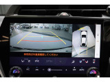 上から車両を見下ろしたような映像をナビゲーション画面に表示する「パノラミックビューモニター(床下透過表示機能付き)も搭載しています。