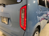 視認性がいいテールランプ。後続車にも存在をアピール。