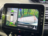 【アラウンドビューモニター】専用のカメラにより、上から見下ろしたような視点で360度クルマの周囲を確認することができます☆死角部分も確認しやすく、狭い場所での切り返しや駐車もスムーズに行えます。