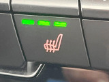 ●フロントシートヒーティング:運転席・助手席共に三段階で調節が可能なシートヒーターを装備しております。季節を問わず快適にご使用いただけます。