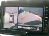 ナビ画面アラウンドビューモニター付、安心安全、全方向、上から見えます。運転が苦手な方安心です。