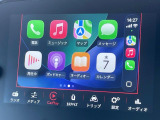 ●Apple Car Play:スマホとの有線接続で、ナビ・オーディオ再生などスマホのアプリ機能が画面でも使える便利機能です!