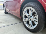 BMW純正アルミホイールです。納車時にはアルミホイールコーティングも承っております!是非ご検討下さいませ。