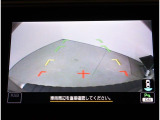 後方確認に便利なバックカメラ装備!!バックカメラにはガイド線を表示することも可能で、狭い駐車場や後方が確認しづらい場所に駐車するときや、車を切り返す時に便利な装備です!