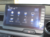 ナビゲーションは純正9インチコネクトナビ(LXU-242NBi)を装着しております。AM、FM、CD、DVD再生、Bluetooth、音楽録音再生、フルセグTVがご使用いただけます。