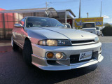 33スカイラインクーペ入庫いたしました!☆SARDフューエルポンプ☆TOMEIPOWEREDチタンマフラー☆RAYSボルクレ―シングウイニングホイール☆BLITZエアークリーナー☆BRITZ車高調☆ハーフエアロ