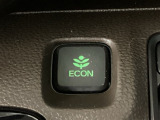 ★ECONスイッチ★ エコドライブを加速しよう!スイッチをONにすると、運転の仕方によるロスを抑え込み燃費をよくするようクルマが頑張ります(*^ー^*)燃費向上にチャレンジ♪