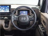 ◆ハンドル全体◆各種スイッチがハンドルから手を放さず操作できるので運転中でも楽に操作できます。