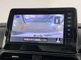 バックカメラで駐車時の死角も確認できます!